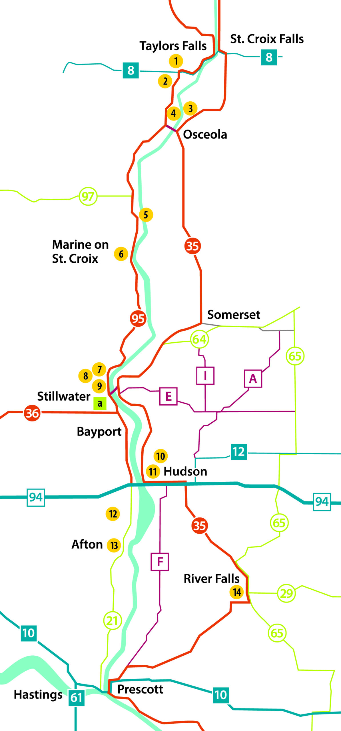 2025 Event Map